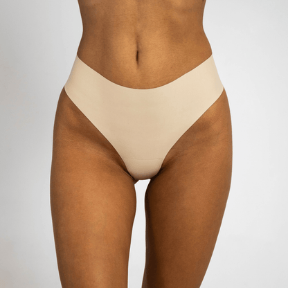 Mova™ Invisible Camel Toe Thong High Rise